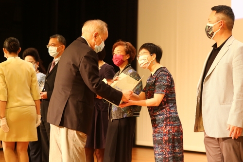 實踐大學64週年校慶活動 捐款人代表表揚